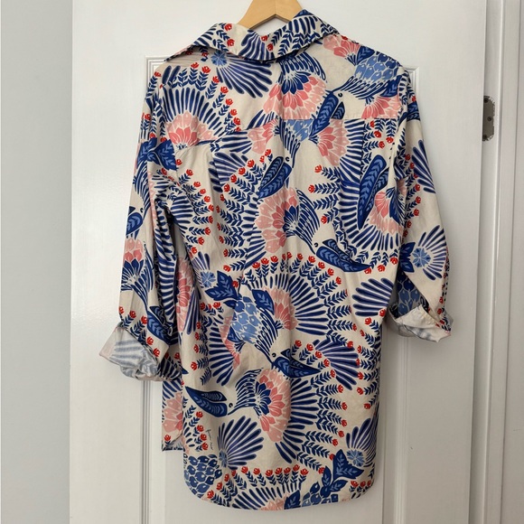 Farm Rio Patterned Button-Up Shirt - Picture 3 of 3